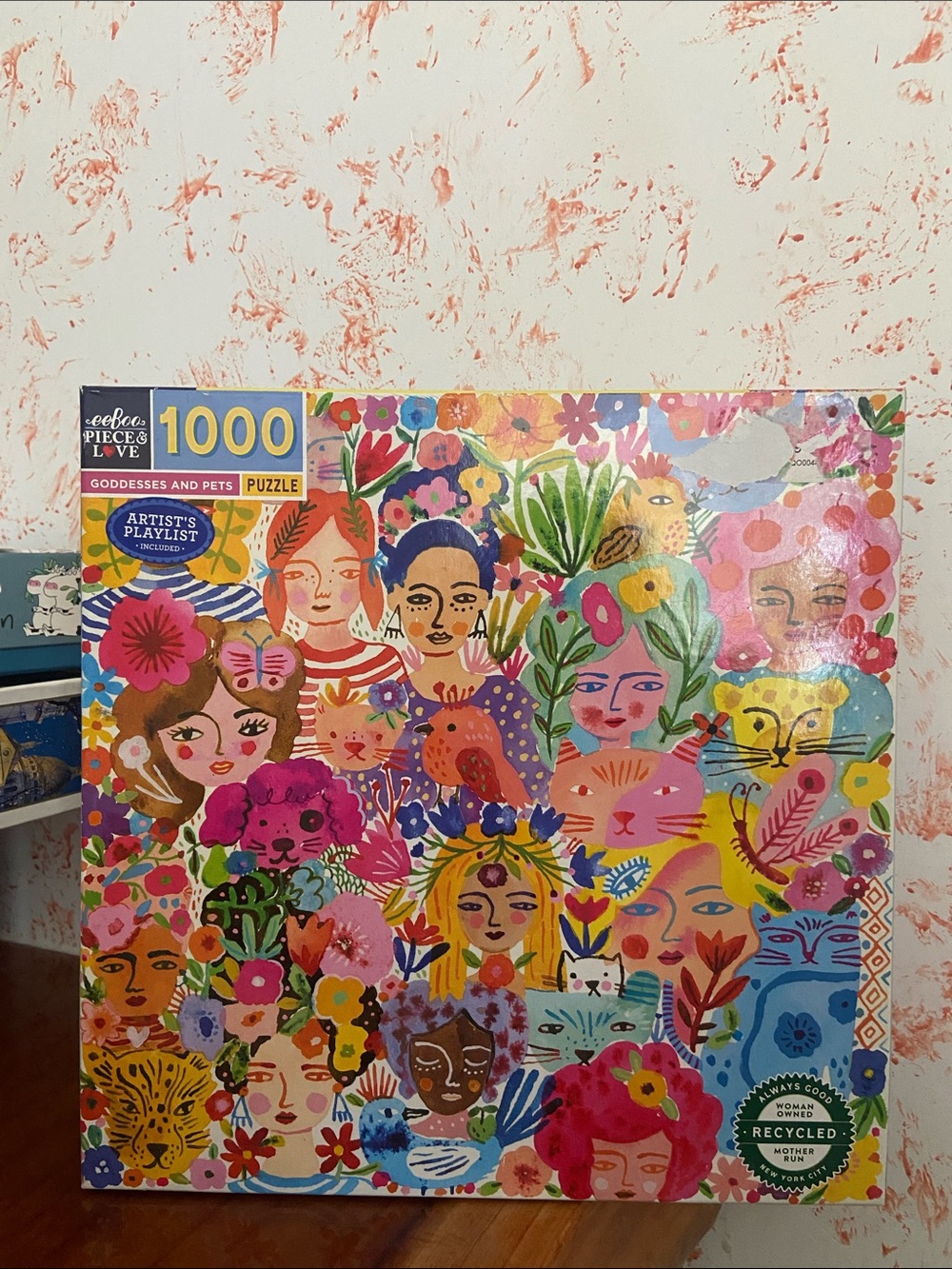 Eeboo Goddesses & Pets - 1000 Piece Puzzle